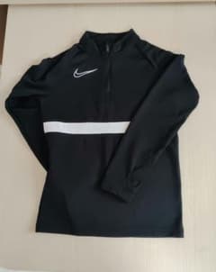NIKE DRI-FIT ハーフジップジャージ ブラック XS 125cmくらいのサムネイル