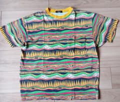 80s stussy ラスタ Tシャツ 襟黄色 希少 ヴィンテージ - メルカリ
