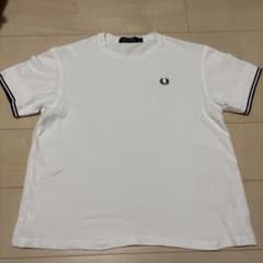 FRED PERRY ティップライン Tシャツ ホワイトのサムネイル