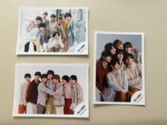 なにわ男子公式写真３枚セットのサムネイル