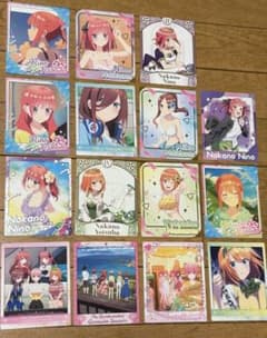 5等分の花嫁 カードのサムネイル