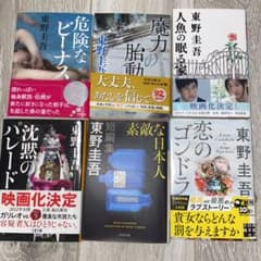 沈黙のパレード・魔女の胎動・危険なビーナスなど東野圭吾　6冊セットのサムネイル