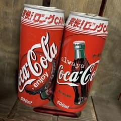 爽快！ロングCANコレクション コカコーラ500空缶 - メルカリ