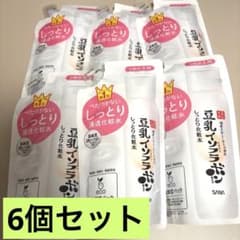 サナ なめらか本舗 豆乳イソフラボン しっとり化粧水 詰替用 6個セット