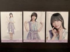 乃木坂46 中西アルノ 生写真 2022.November 3種コンプのサムネイル