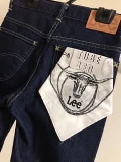LEE ハイウェストストレートジーンズ  今週のみの特別価格！のサムネイル