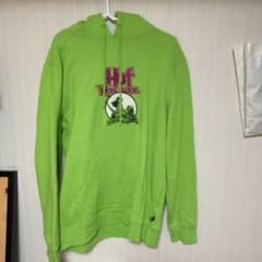 Huf フード付きパーカー 明るい緑色のサムネイル