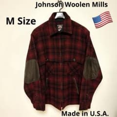 JOHNSON WOOLEN MILLSウールジャケットMサイズ米国製