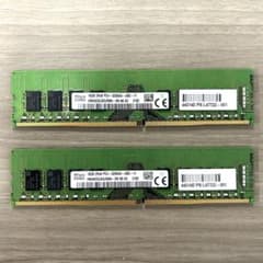 2枚セット32GB】SK hynix PC16GB DDR4-3200 - メルカリ