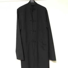 BLACK COMME des GARCONSポリ素材 ロングチャイナジャケットのサムネイル