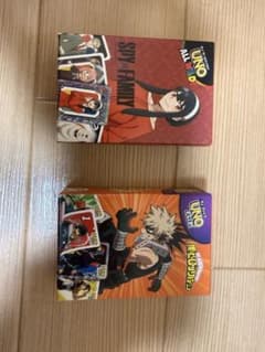 UNO SPY×FAMILY & My Hero Academia 2-Piece Set