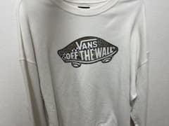 VANS OFF THE WALL スウェット ホワイトのサムネイル