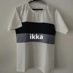 「ikka 」men'sTシャツ ストライプ　Mサイズのサムネイル