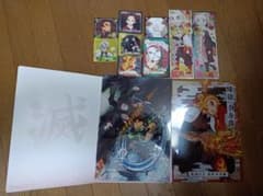 鬼滅の刃クリアビジュアルポスター＆シールのサムネイル