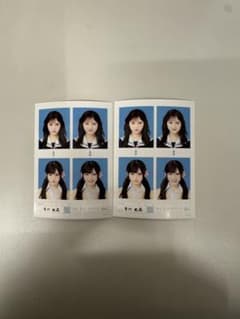seju 証明写真 市川妃莉　2枚セットのサムネイル