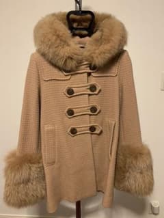 rich FOXファーダッフルコート リッチのサムネイル