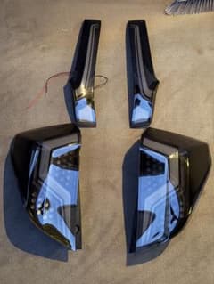 フィット GK5 GP5 用LEDスモークテールライト オープニング機能付き