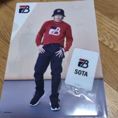 Be:First FILA　コラボ　SOTA　クリアファイル&フォンタブ　ソウタのサムネイル