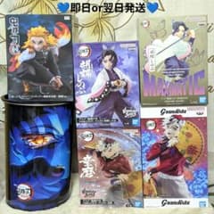 鬼滅の刃 プライズフィギュア 童磨 しのぶ 煉獄 鬼オンスナック缶