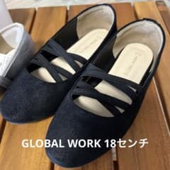 めぐさま専用　GLOBAL WORK バレーシューズ　18センチのサムネイル