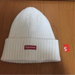 supreme シュプリーム ビーニー ニット帽 白 ボックスロゴ ナイキのサムネイル