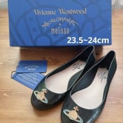 Vivienne Westwood メリッサ！フラットシューズ☆ブラック☆黒 - メルカリ