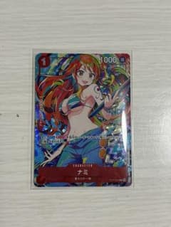 美品 ワンピースカード ストレージボックス ナミ パラレル ST01-007