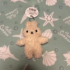 Animal Keychain もこもこウサギ マスコットのサムネイル