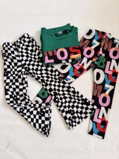 SHEIN キッズ トップス パンツ セット 4Y ダンスのサムネイル