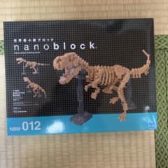 カワダ ナノブロック NBM-012 ティラノサウルス 骨格モデルのサムネイル