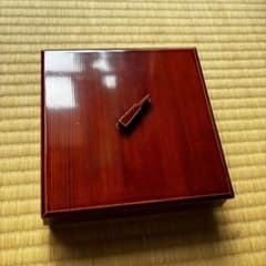 飛騨春慶塗　 菓子器 　蓋付きのサムネイル