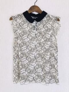 ZARA 花柄レースブラウスのサムネイル