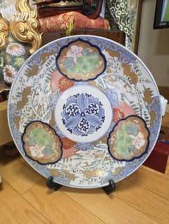 K-3 皿10点染付膾亀甲草花紋輪花木瓜菱形古伊万里| Buyee日本代购服务