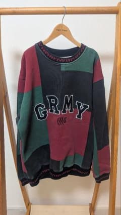 GRMY マルチカラー オーバーサイズスウェット Red Eye着用モデル 