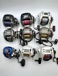 SHIMANO シマノ 電動リール 9台まとめ売り 電動丸 本体のみ SHIMANO シマノ 電動リール 9台まとめ売り 電動丸 本体のみ - メルカリ