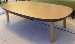 無印良品 楕円こたつナチュラル MJ‐KD3‐N - メルカリ