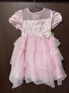☆ふうちゃん様専用☆  ドレス　発表会　結婚式　110  ピンクのサムネイル