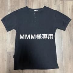 MMM様専用 AVIREX U.S.A. ヘンリーネック 半袖Tシャツ ブラックのサムネイル