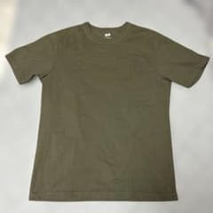 UNIQLO U Tシャツ L カーキのサムネイル