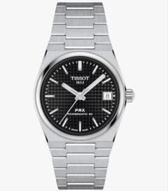 試着のみ】TISSOT PRX パワーマティック80 35mmブラック 保証有 - メルカリ
