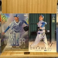 北海道日本ハムファイターズ大川 慈英 ルーキーカード2枚セット 2026 BBMのサムネイル