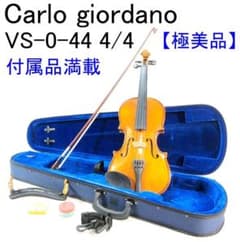 Carlo Giordano 美品　バイオリン VS-0-44 4/4 ✨付属品満載/極美品✨ Carlo giordano VS-0-44 4/4 - メルカリ