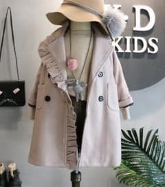 フリルコート　子供服のサムネイル