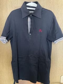BURBERRY BLACK LABEL ポロシャツ ブラックサイズ2のサムネイル