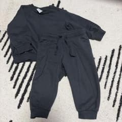 H&M ベビー セットアップ 80cm ブラックのサムネイル