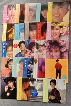 松田聖子 アルバム LP 希少 レコード セット まとめ コンプリート