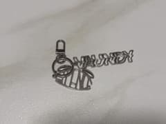 Metal Logo Keychain "SILENCE" [Silver]のサムネイル