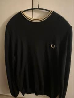 Fred Perry 黒 セーター K9601のサムネイル