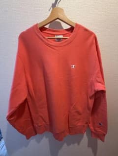 Champion リバースウィーブ スウェット コーラルピンクのサムネイル