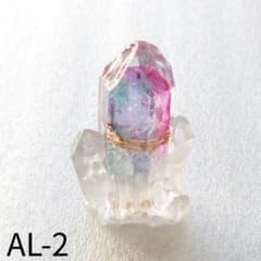 【新品】オルゴナイト 鉱石型 レインボー水晶 ミニ インテリア【AL-2】のサムネイル